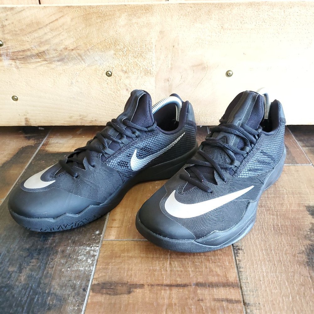 Nike Zoom Run The One Mens Basketball Shoes Black - Picture 1 of 6